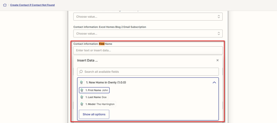 Additional example of mapping Ownly fields to HubSpot